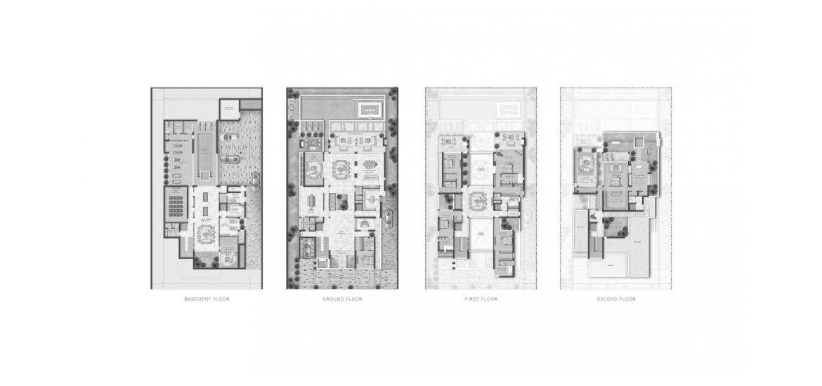 Floor plan «A», 6 bedrooms in VENICE